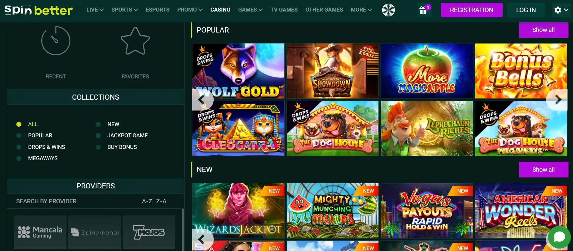 SpinBetter casino
